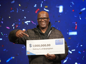 Lotto winner Delroy Shand