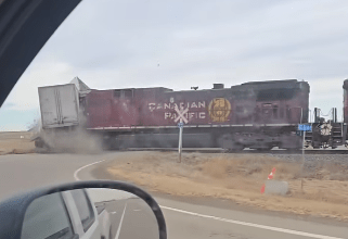 Alberta train collision near Taber prompts safety reminders amid concerning driver trends