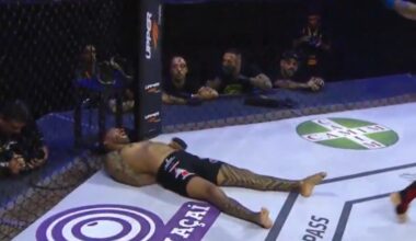 Video! Fighter’s Arm Violently Bends Behind Back After Epic One-Punch KO