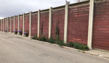 Calgary is home to 100 km of sound walls and fences that sometimes makes me feel like I live in a "walled city." — Everyday Tourist