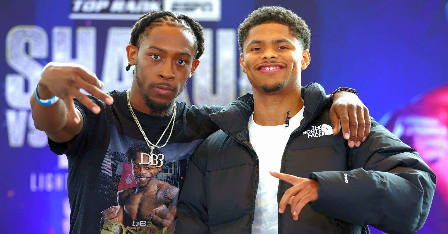 Shakur Stevenson and Keyshawn Davis address pressure to fight each other