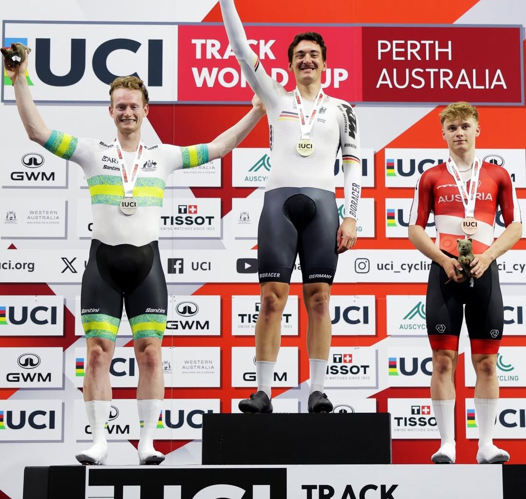 ARA Australian Cycling Team Win Four Medals on Opening Night