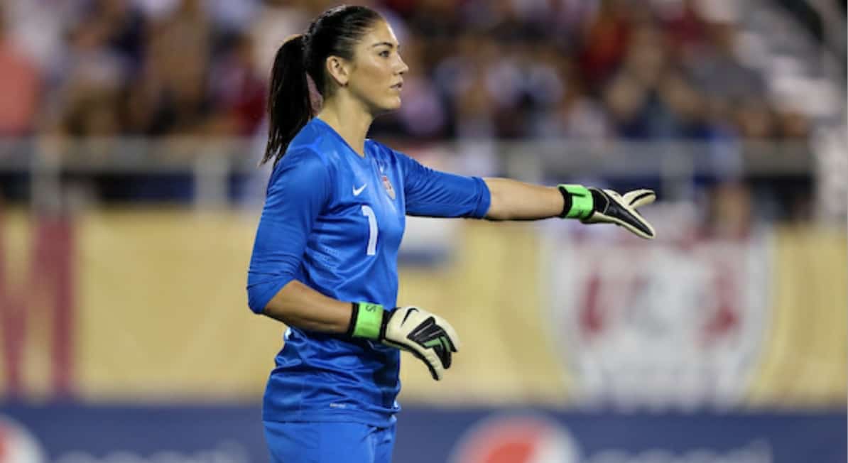 WOMEN’S SOCCER HISTORY MONTH (Day 28): Hope Solo shines as U.S. women best Brazil for Olympic women’s soccer gold medal (2008)