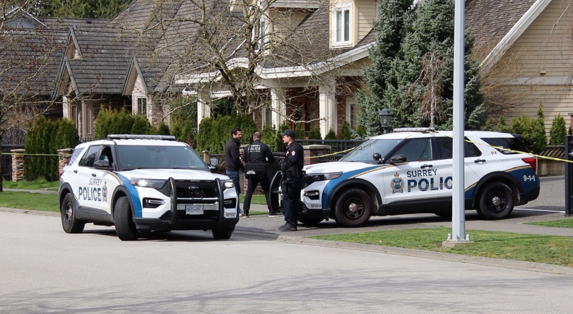 Woman taken to hospital after 'absolutely disturbing' home invasion in Surrey