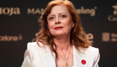 Susan Sarandon says she was banned from Hollywood for Gaza remarks