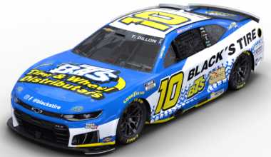 Black’s Tire Returns to Kaulig Racing, Ty Dillon, for the NASCAR Cup Race at Martinsville Speedway