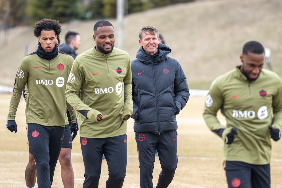 Marsch happy to have some key pieces back on Canada’s pitch, even if they’re not ready to play yet