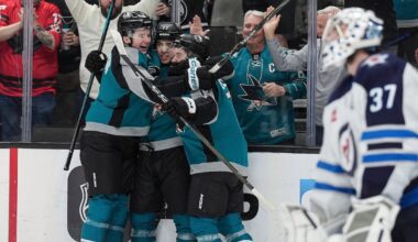 Michael Misa scores in overtime as San Jose Sharks beat Winnipeg Jets