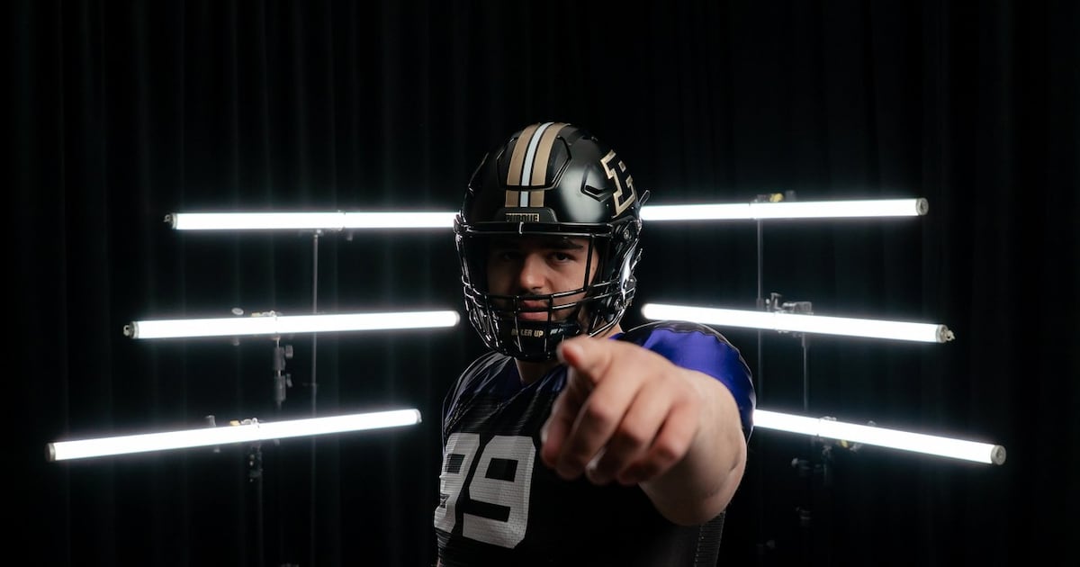 Purdue offensive lineman Giordano Vaccaro keeping open mind for CFL draft