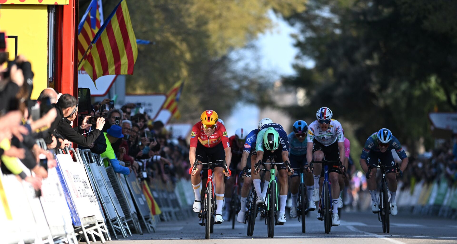 As it happened: Experienced Dane is the fastest to the line on stage 2 of Volta a Catalunya 2026
