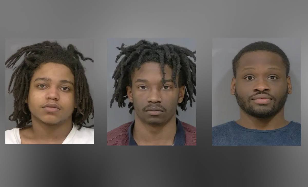 Three men arrested after loaded handgun seized during a Mississauga traffic stop