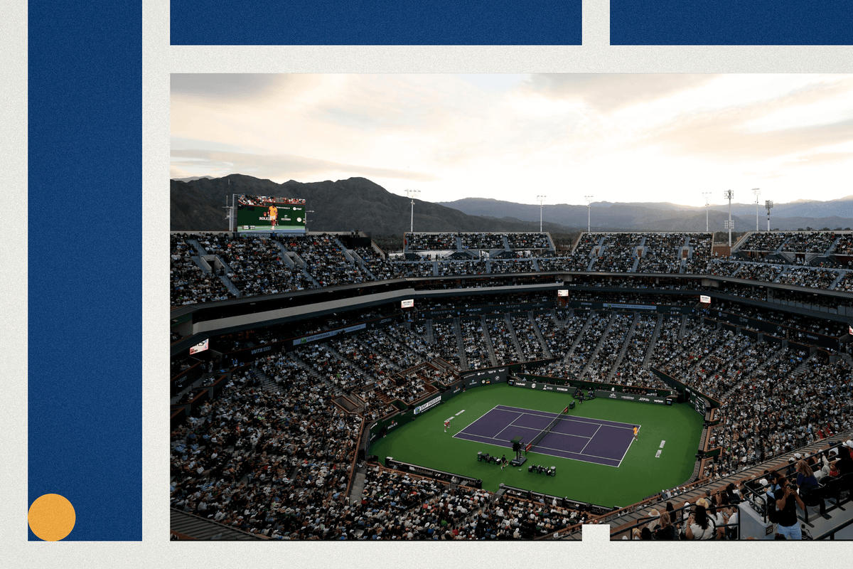 At Indian Wells, tennis crowds, tickets and show courts form a complex equation