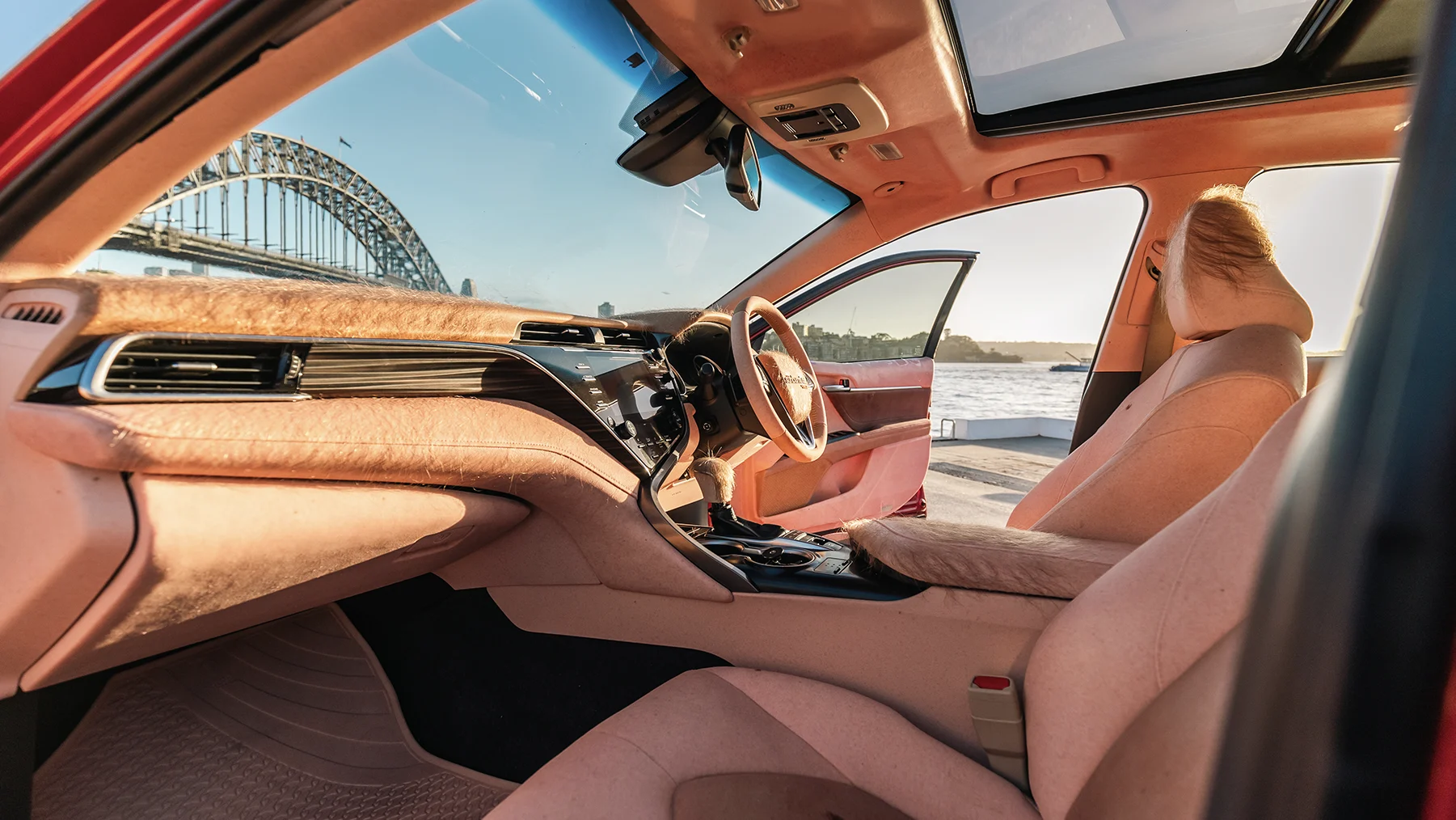 The Sunburnt Car Highlights Sun Exposure Risks While Driving