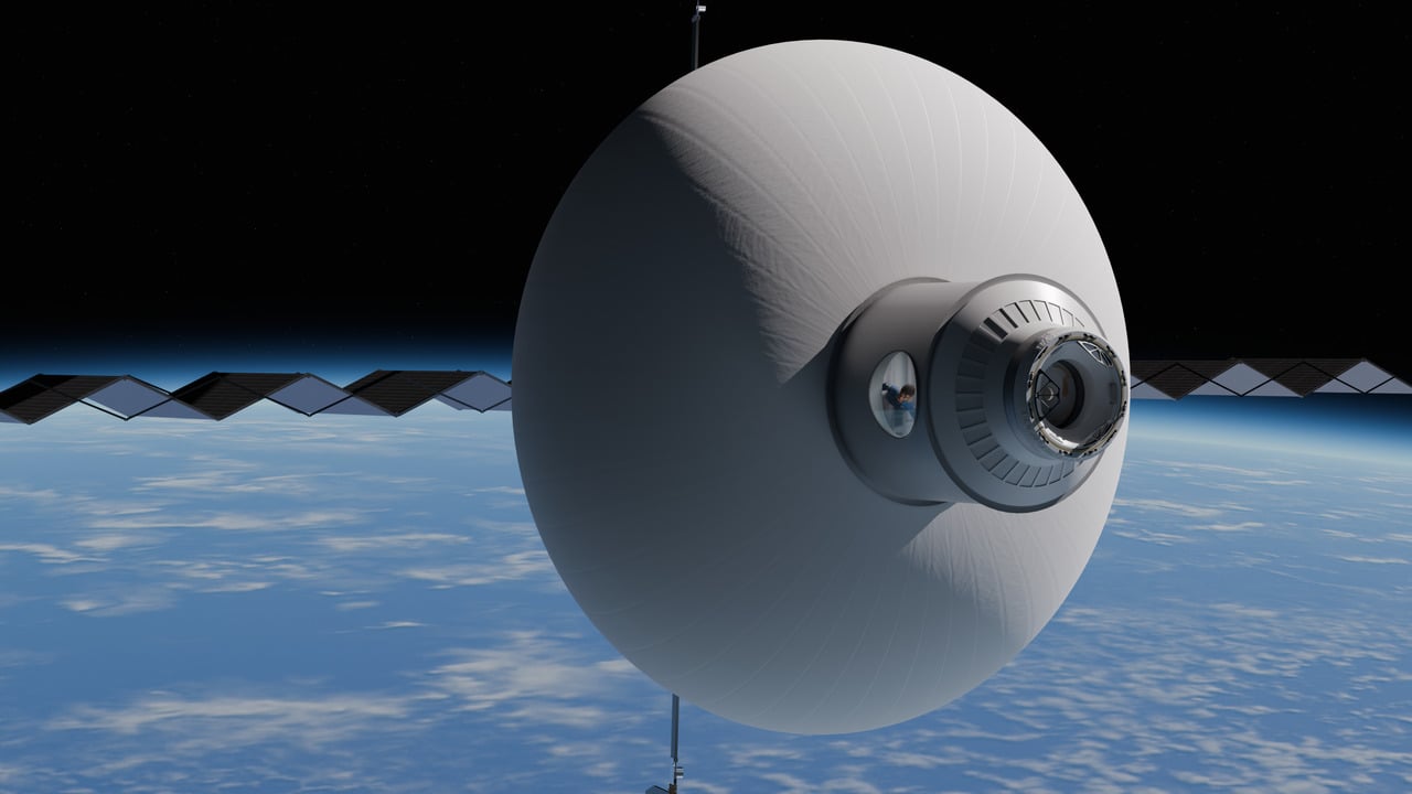 A digital rendering of Thunderbird Station 2