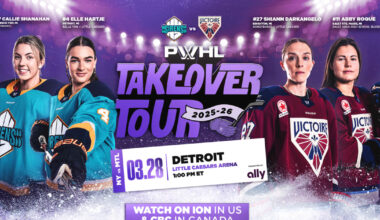 MAR. 28: PWHL TAKEOVER TOUR NEW YORK VS. MONTRÉAL PRE-GAME PRIMER | PWHL