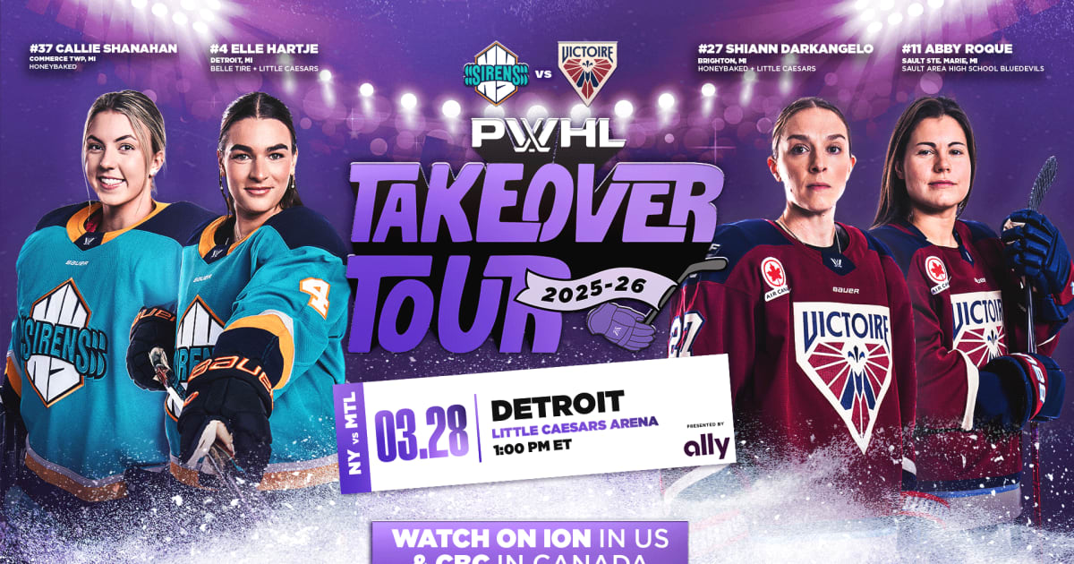 MAR. 28: PWHL TAKEOVER TOUR NEW YORK VS. MONTRÉAL PRE-GAME PRIMER | PWHL