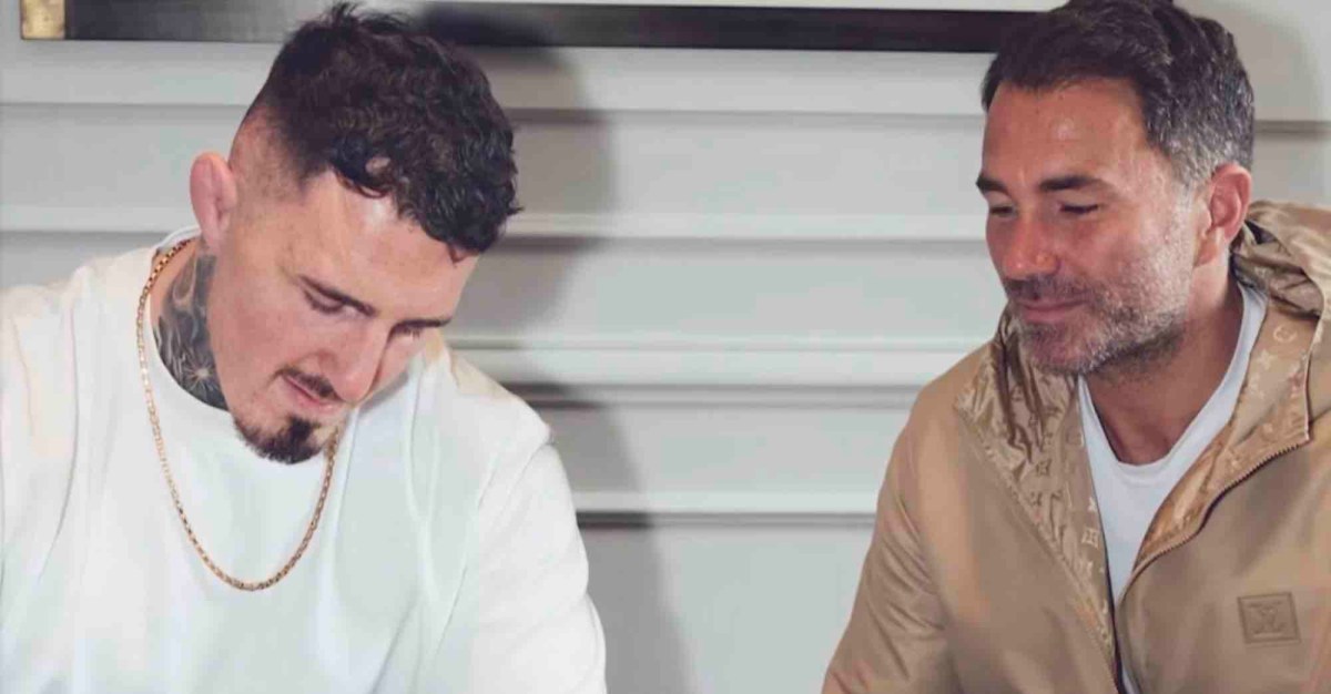 UFC heavyweight champion Tom Aspinall signs with Eddie Hearn: ‘Time to get what’s yours’