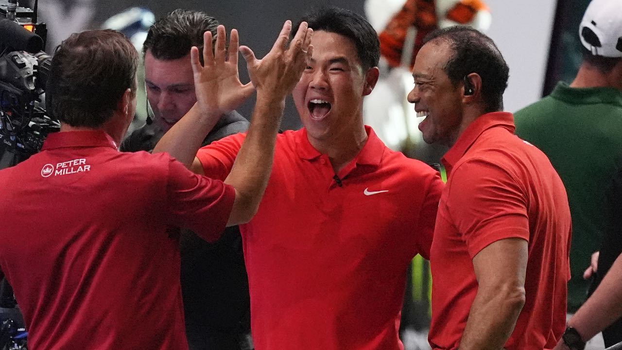 Tom Kim's electric hole-in-one propels Jupiter Links into playoffs