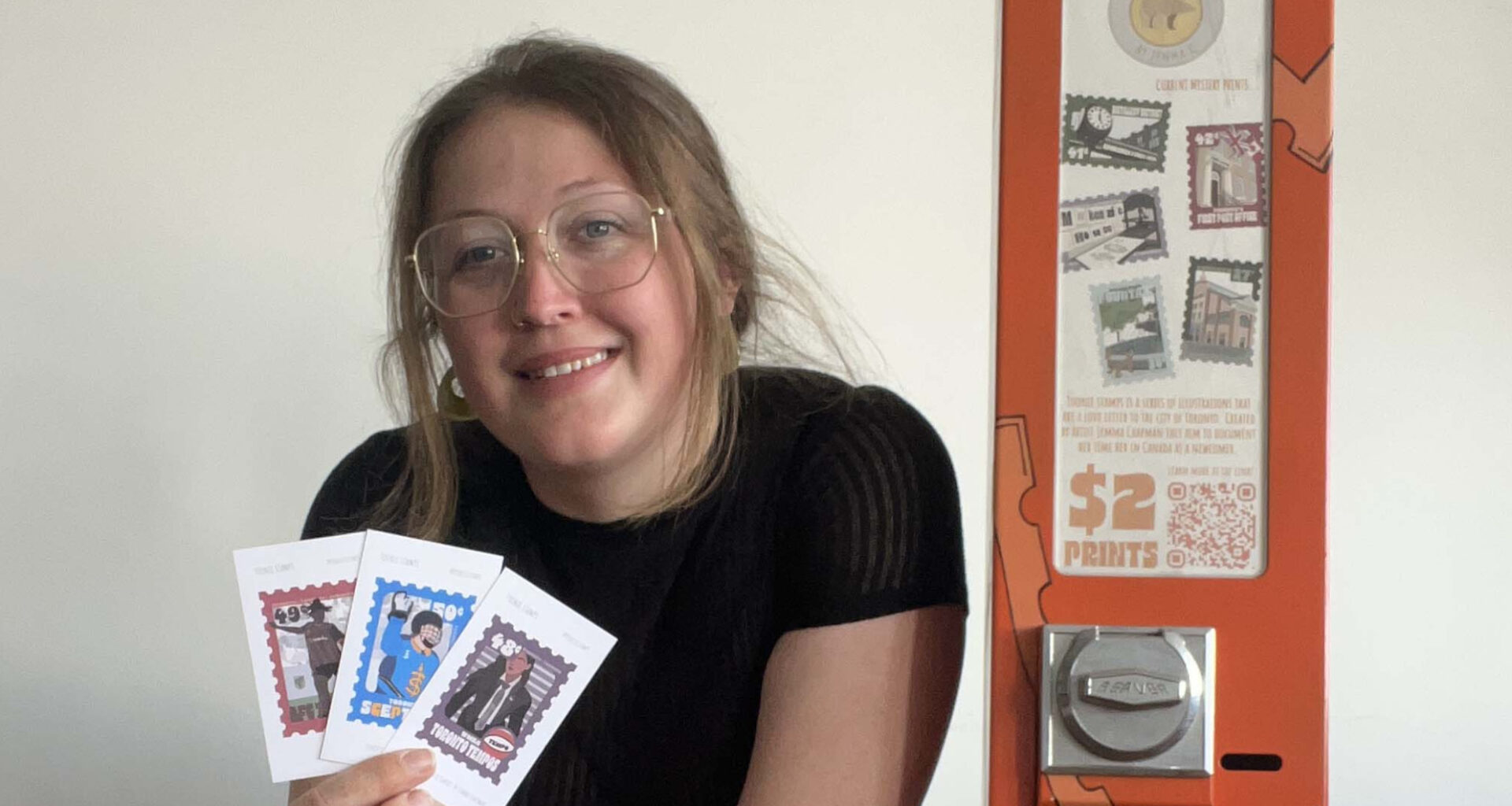 These tiny “toonie stamps” in Toronto are taking over social media