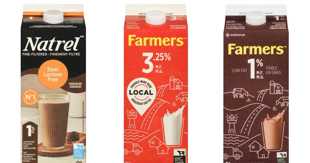 CFIA warns of possible glass in recalled milk products - CTV News