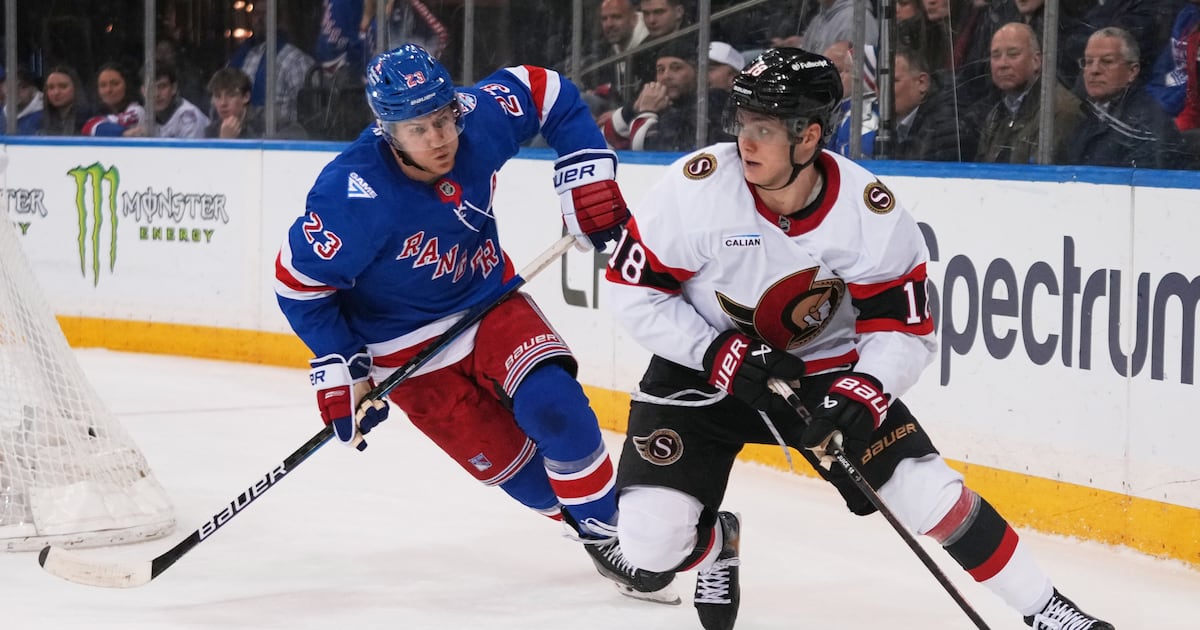 Ottawa Senators boost playoff push by beating New York Rangers