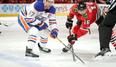 Oilers fans react with displeasure to trade for Dickinson, Dach