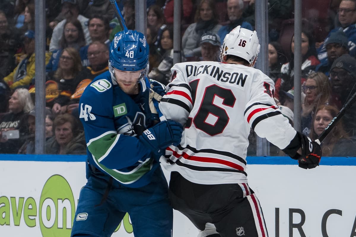 The Jason Dickinson debacle cost the Canucks three rounds worth of draft picks
