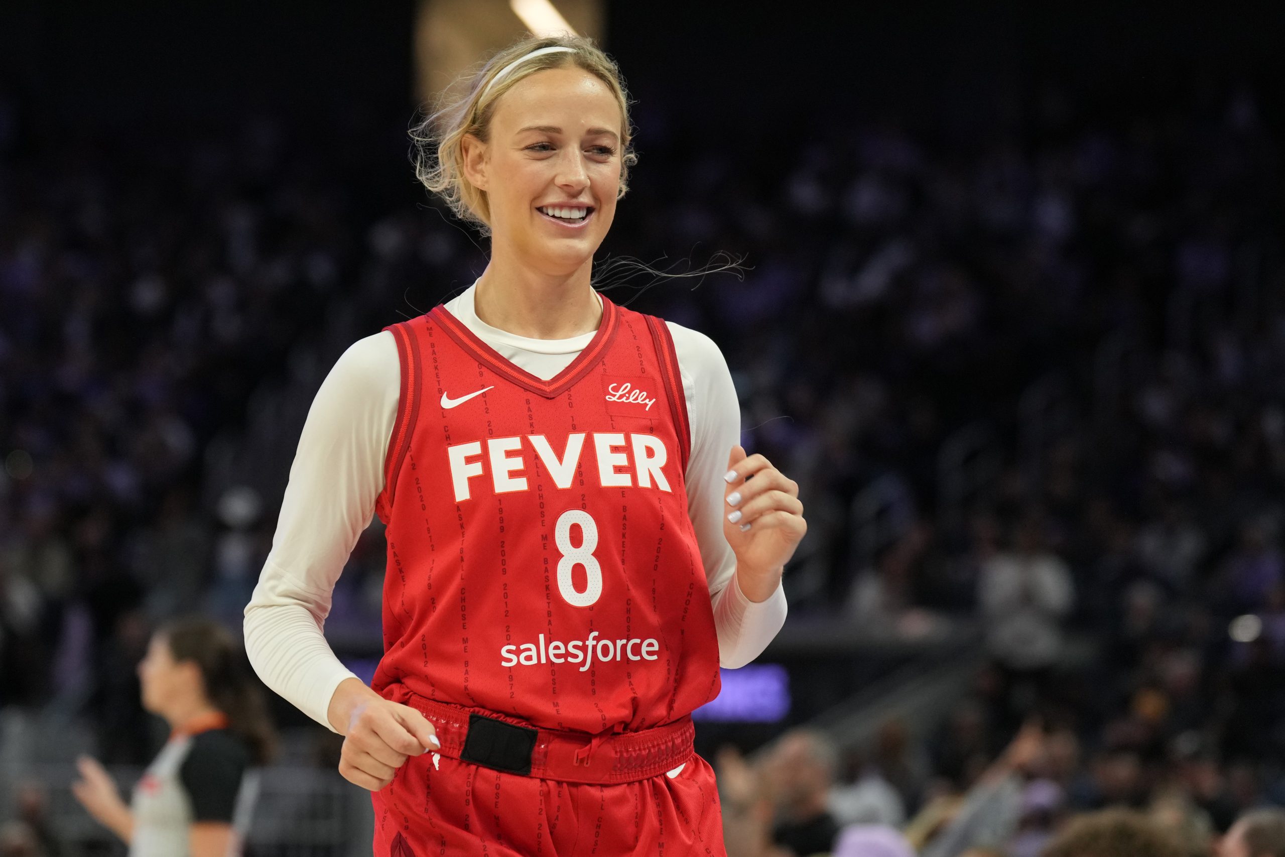 Indiana Fever guard Sophie Cunningham