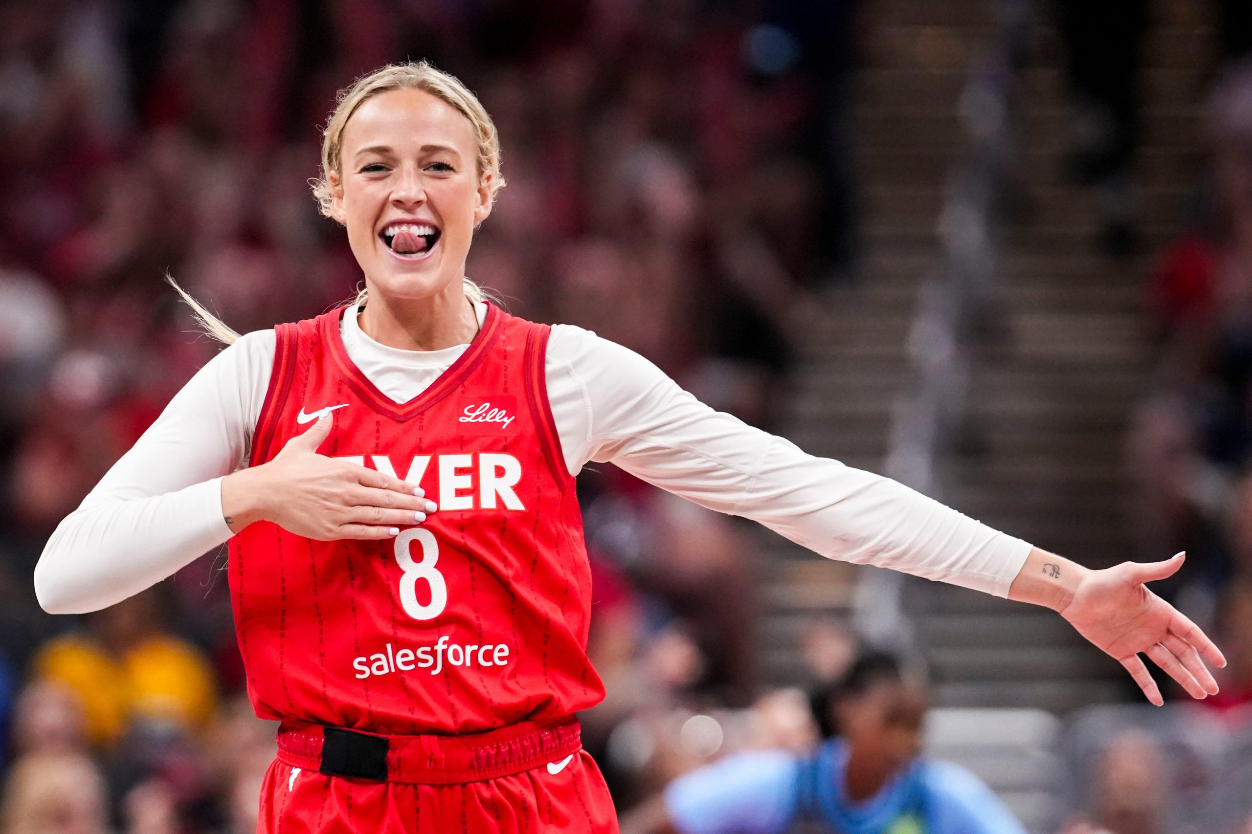 WNBA: Indiana Fever guard Sophie Cunningham