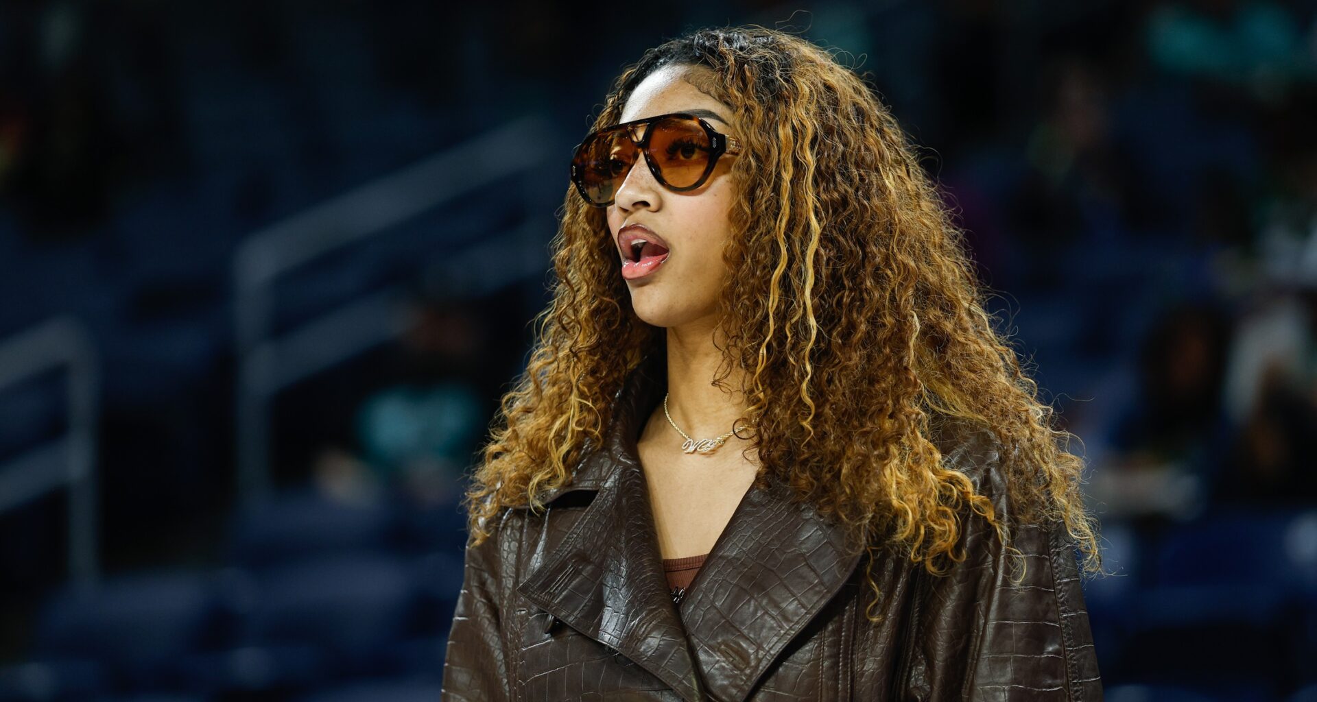 WNBA star Angel Reese on the cover of Vogue Australia