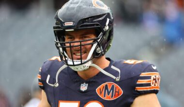 Bears Pro Bowl center Drew Dalman retiring at 27. What it means for Ben Johnson’s team