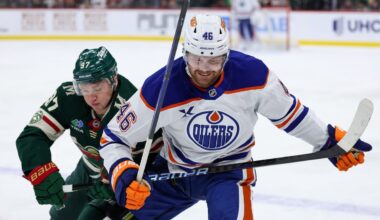 Nugent-Hopkins out for personal reasons, Jones recalled to play vs. Blues