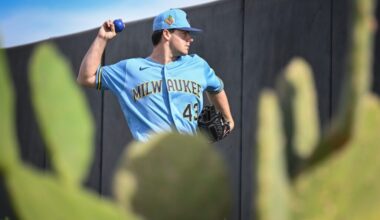 Brewers Option Logan Henderson, Blake Perkins