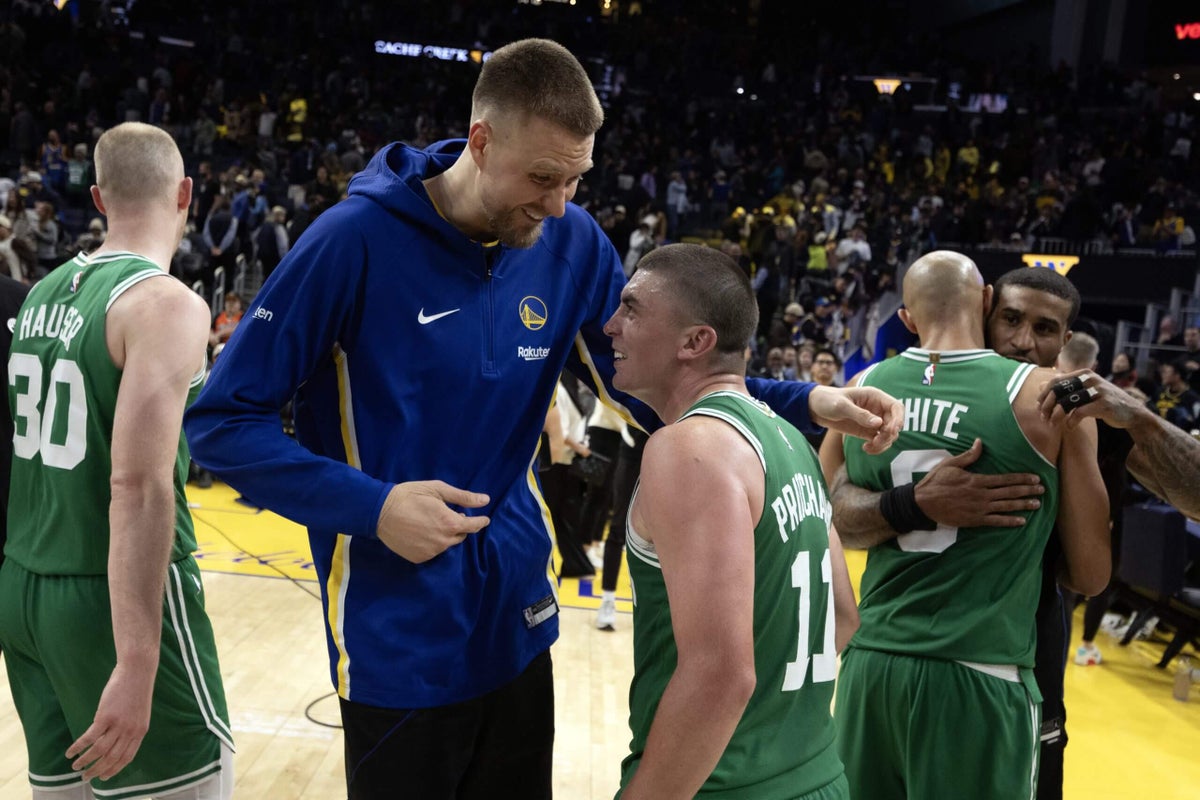 Warriors’ Kristaps Porziņģis to miss fifth straight game, uncertain to travel with team