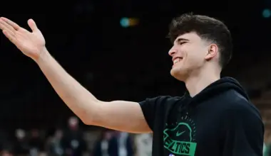 Celtics' Hugo Gonzalez makes basketball history only done before by Larry Bird image