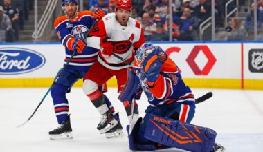 Analysts describe concerning trend with Tristan Jarry, brutal week ahead for the Oilers