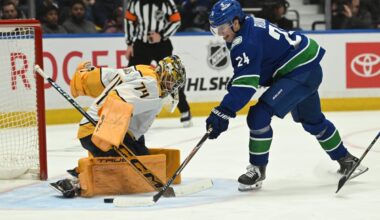 Canucks complete 3rd period comeback for deserving 4-3 SO win over Predators
