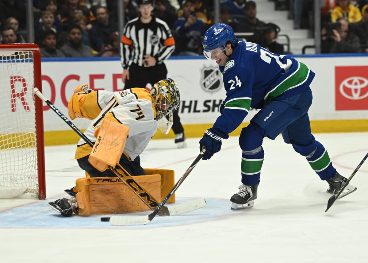 Canucks complete 3rd period comeback for deserving 4-3 SO win over Predators