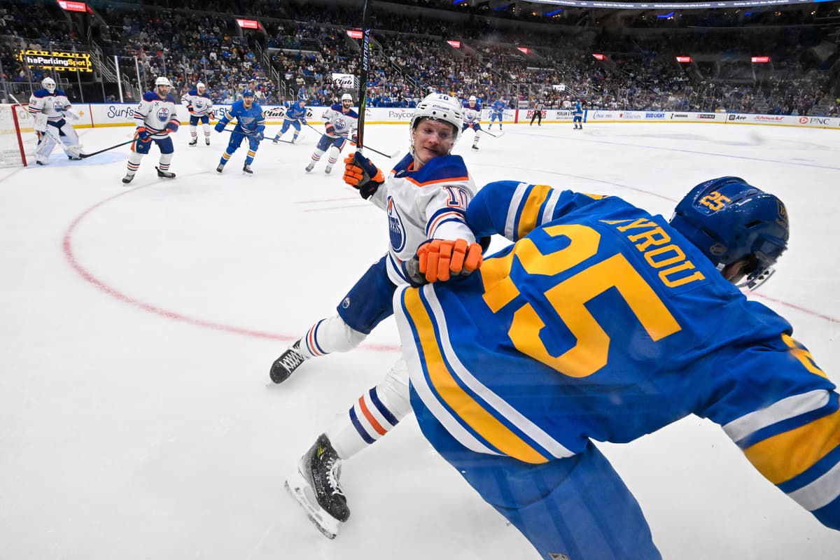 Oilers cough up two goal lead, end road trip with 3-2 overtime loss to Blues: Recap, Reaction and Highlights