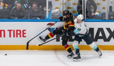 Kane and Rossi score as Canucks fall 5-2 to Kraken