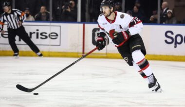 Senators’ Thomas Chabot, Lassi Thomson leave game with injuries