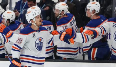 Two-goal games from McDavid, Roslovic lift Oilers to win over Mammoth: Recap, Reaction and Highlights