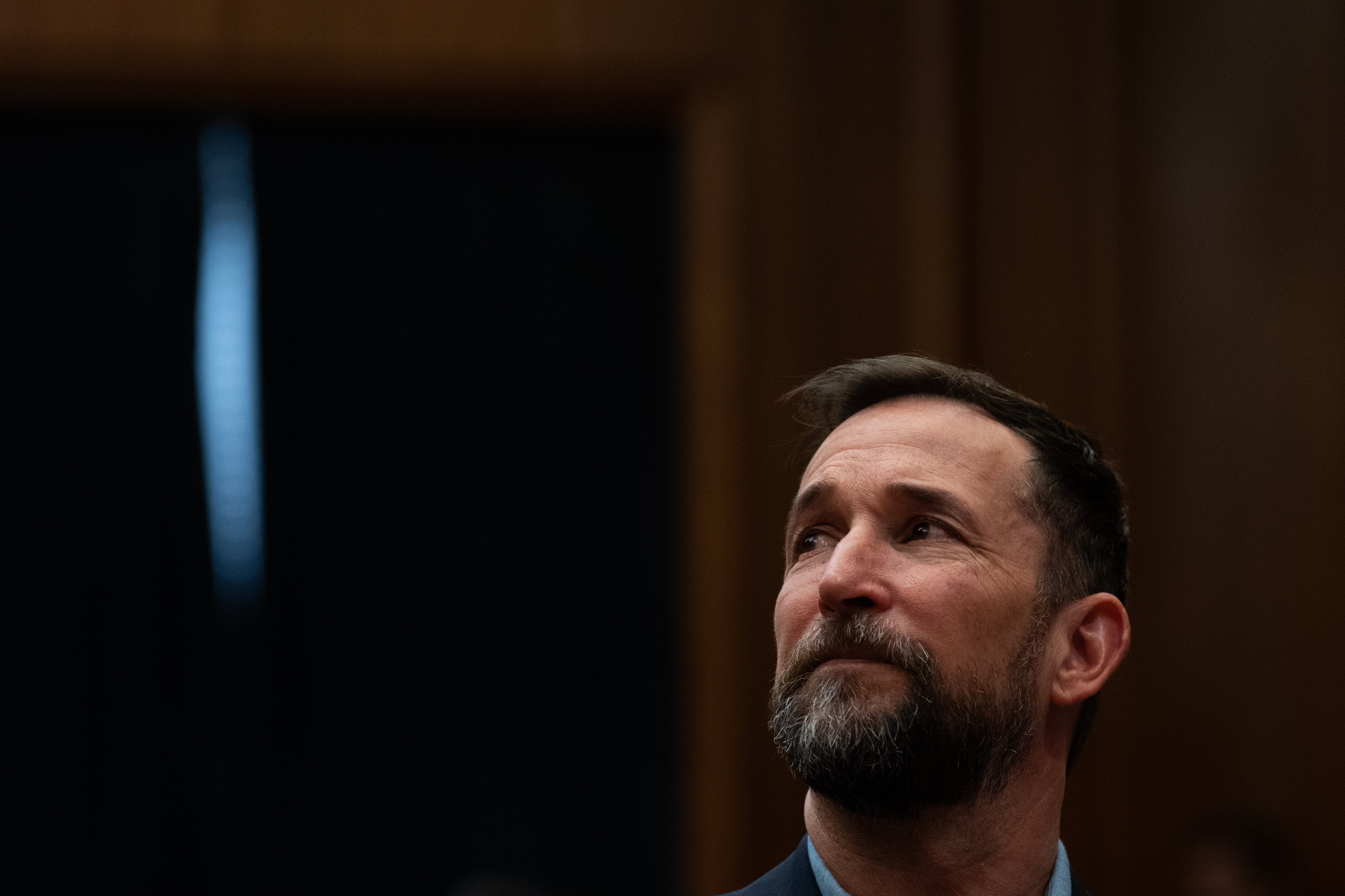 Actor Noah Wyle attends a hearing on the challenges facing the film industry