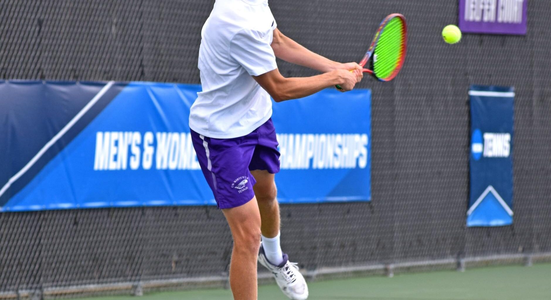 Carter Michaels making early impact for men’s tennis