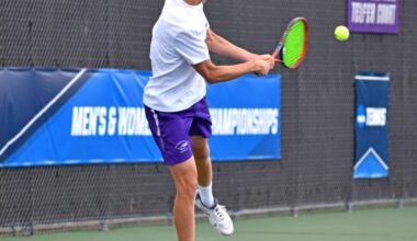 Carter Michaels making early impact for men’s tennis