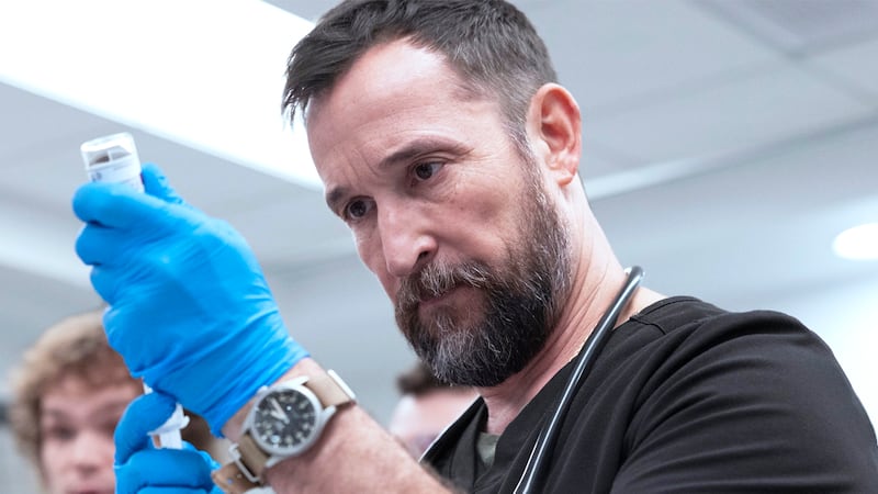 Noah Wyle in The Pitt.