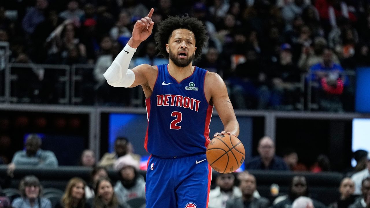 Pistons' Cade Cunningham exits vs. Wizards with back spasms