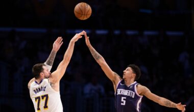 Luka, LeBron lead Lakers past Kings to complete back-to-back weekend wins
