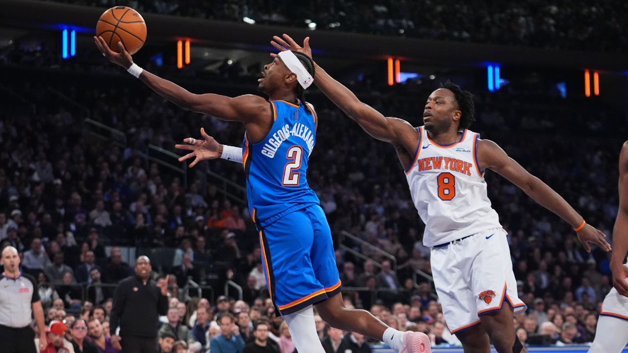 NBA Roundup: Holmgren, Gilgeous-Alexander help Thunder top Knicks 