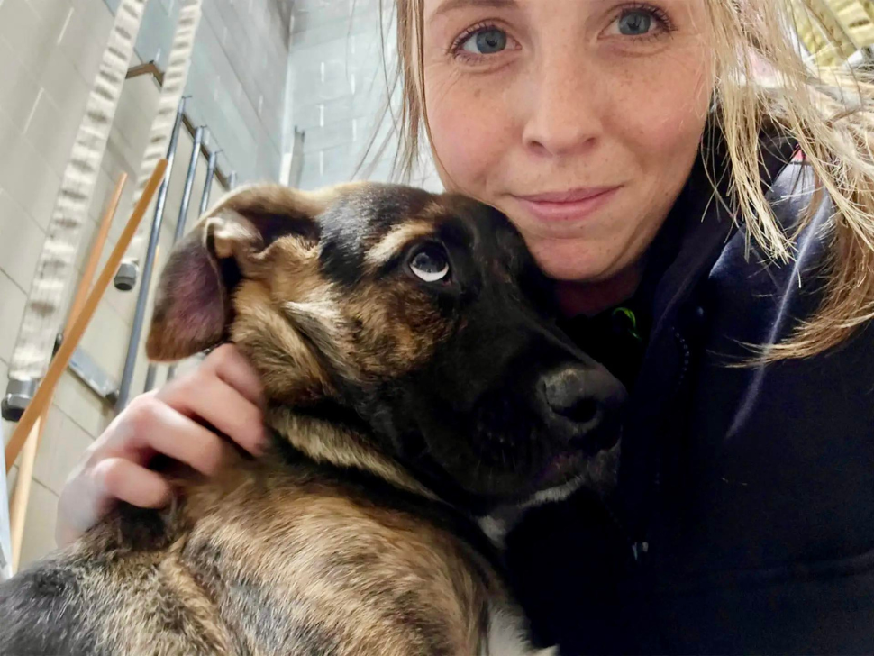 Pup rescued by Winnipeg firefighters finds loving home